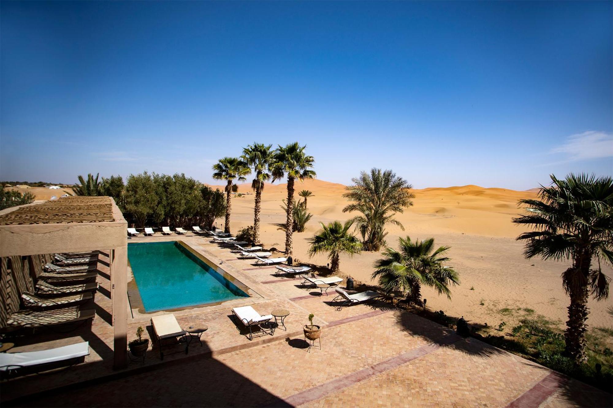 Hotel Kanz Erremal Merzouga Exterior foto